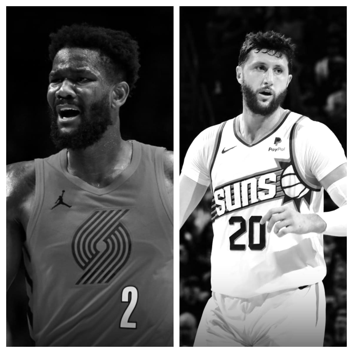 Deandre Ayton vs Jusuf Nurkic