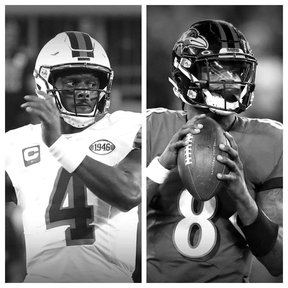 Deshaun Watson vs Lamar Jackson