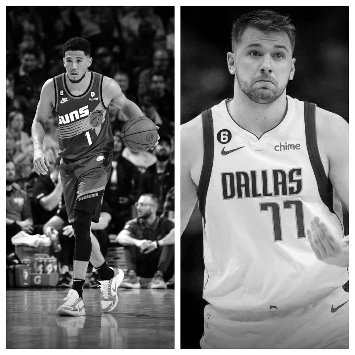 Devin Booker vs Luka Doncic