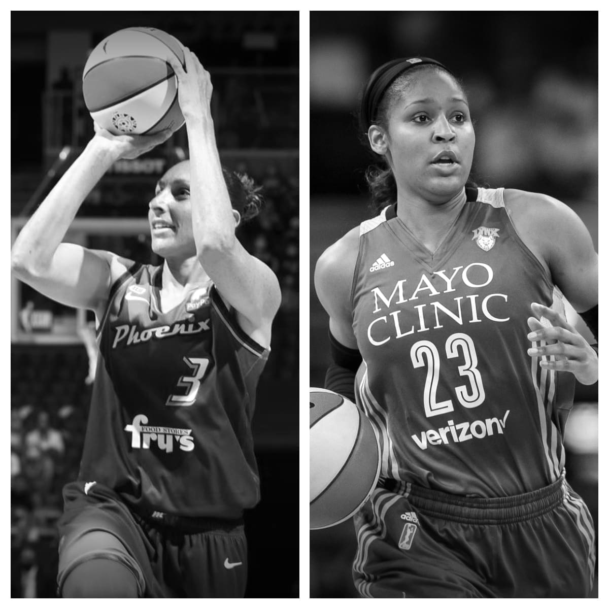 Diana Taurasi vs Maya Moore