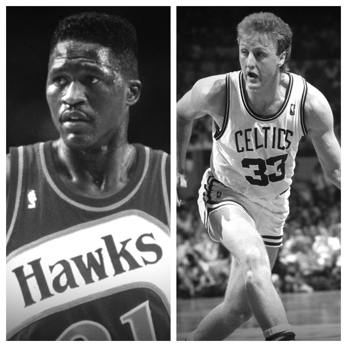 Dominique Wilkins vs Larry Bird