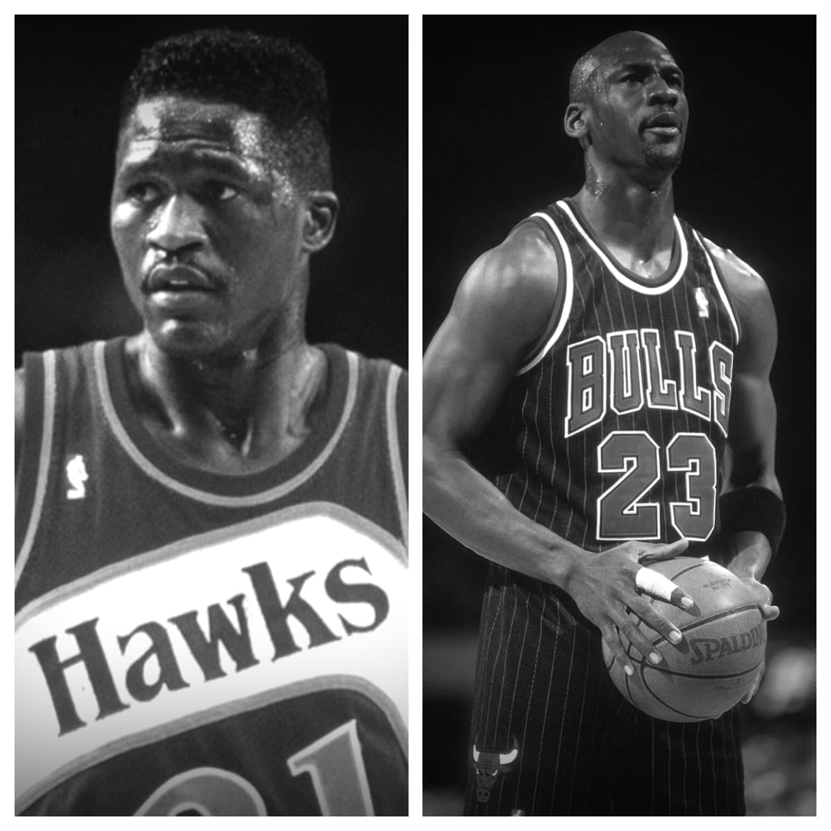 Dominique Wilkins vs Michael Jordan