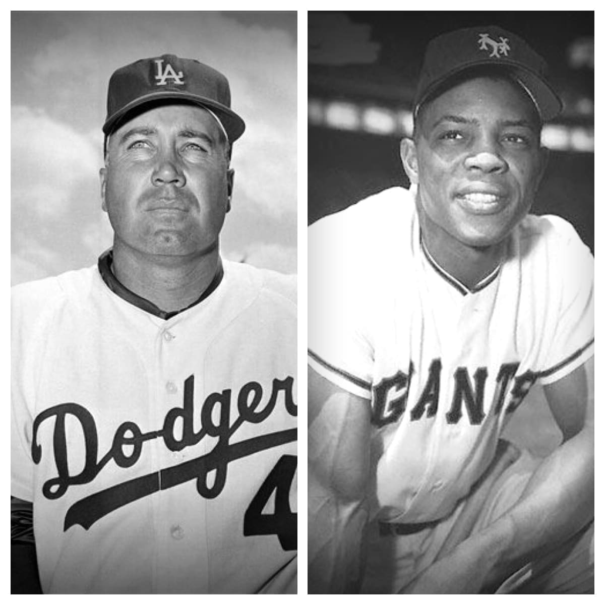 Duke Snider vs Willie Mays