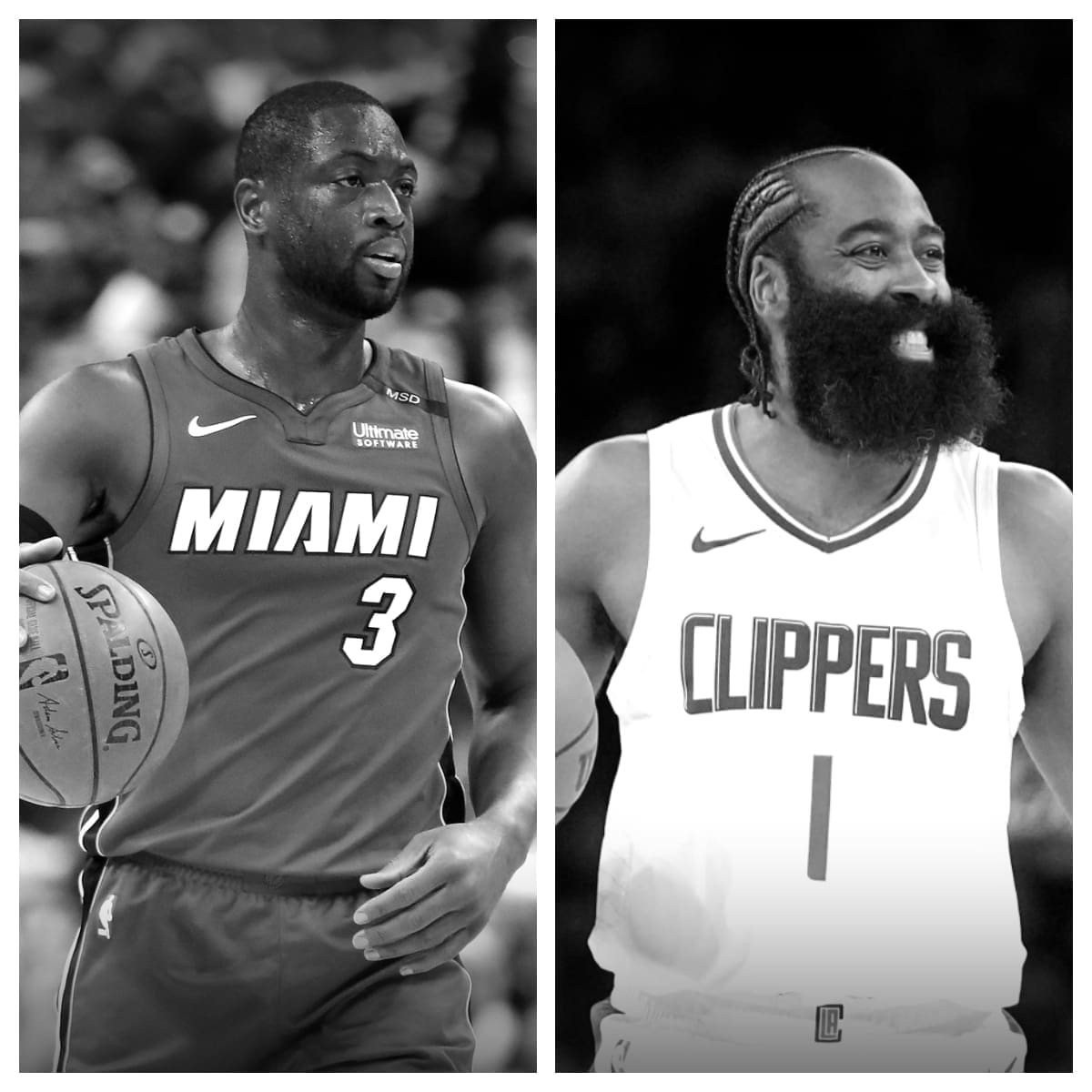 Dwyane Wade vs James Harden