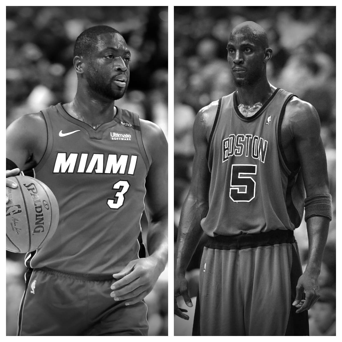 Dwyane Wade vs Kevin Garnett