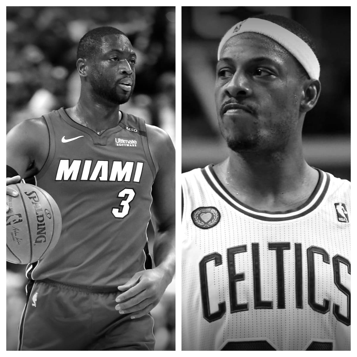 Dwyane Wade vs Paul Pierce