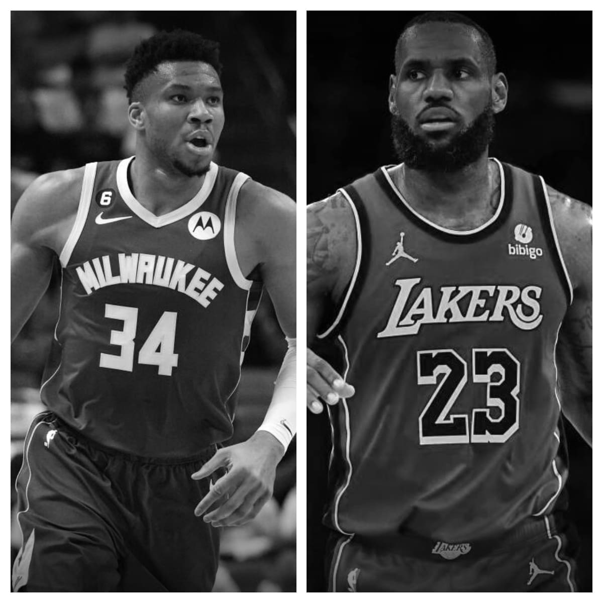 Giannis Antetokounmpo vs LeBron James