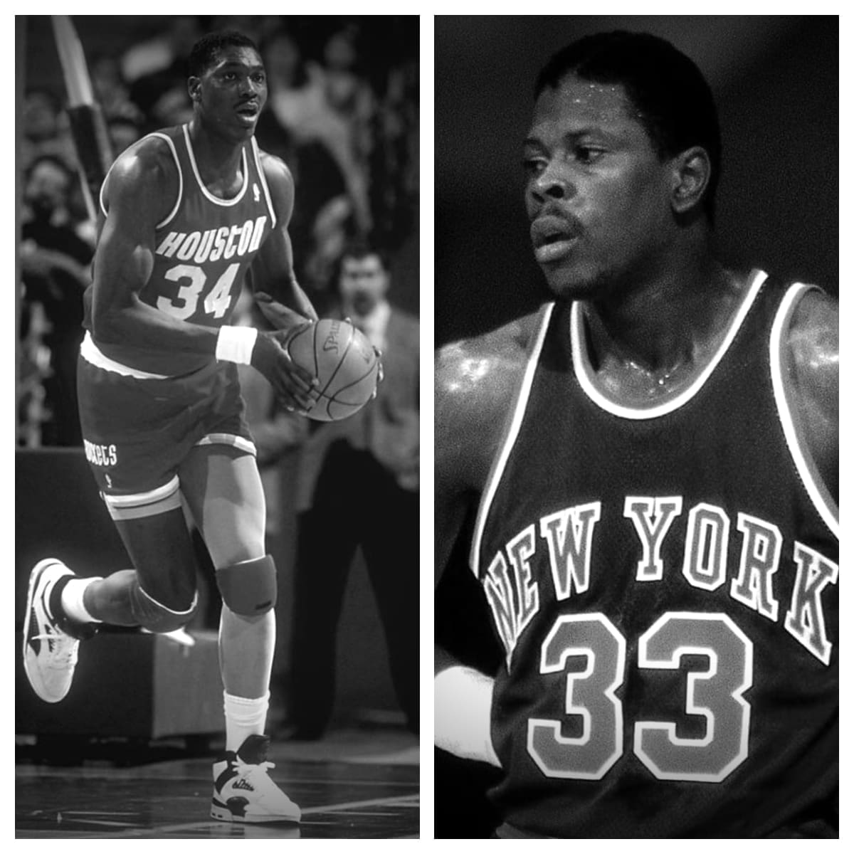 Hakeem Olajuwon vs Patrick Ewing