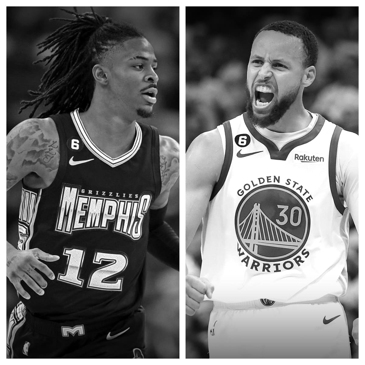 Ja Morant vs Stephen Curry