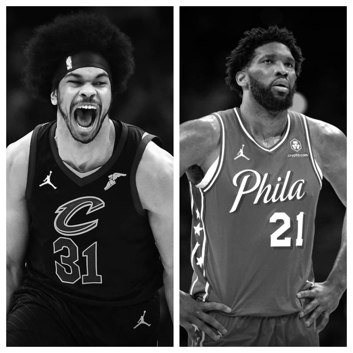 Jarrett Allen vs Joel Embiid