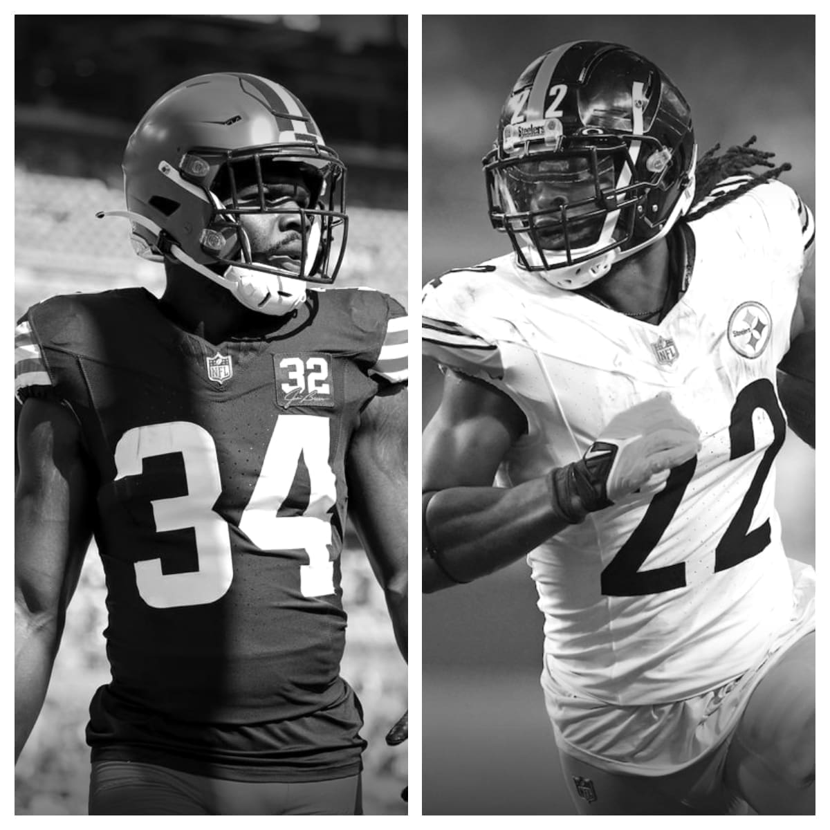 Jerome Ford vs Najee Harris Stats Comparison Career Side by Side Records