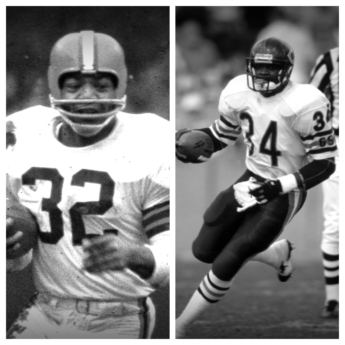 Jim Brown vs Walter Payton