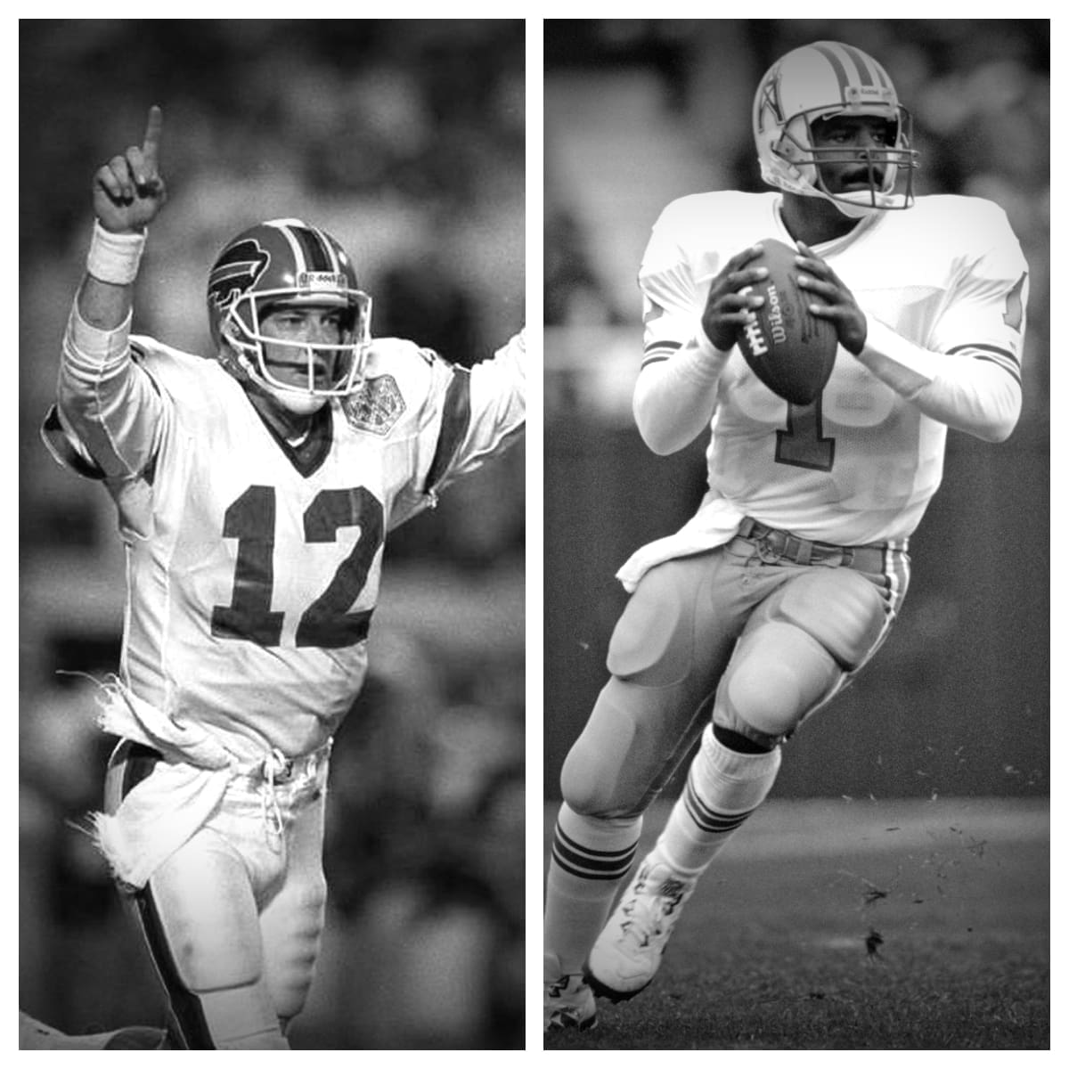 Jim Kelly vs Warren Moon