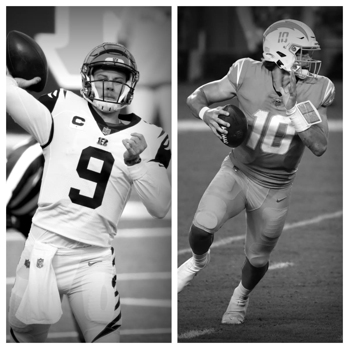 Joe Burrow vs Justin Herbert