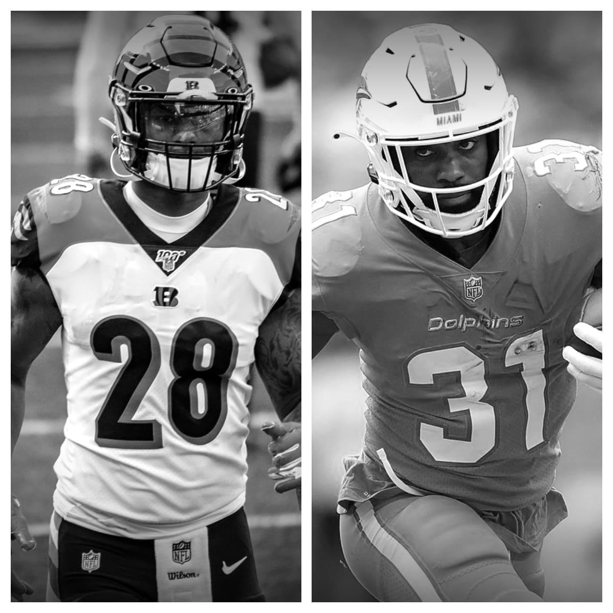 Joe Mixon vs Raheem Mostert