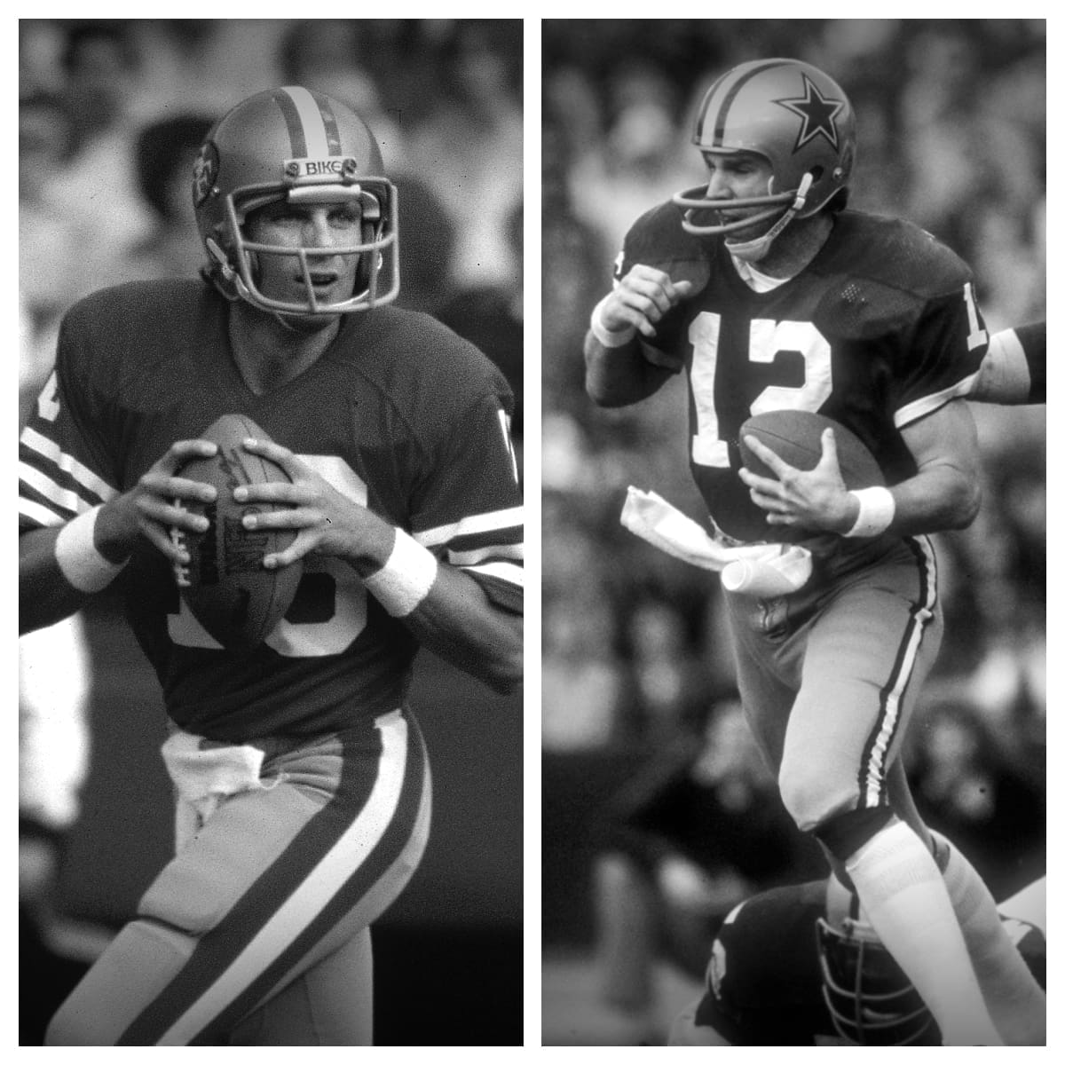 Joe Montana vs Roger Staubach