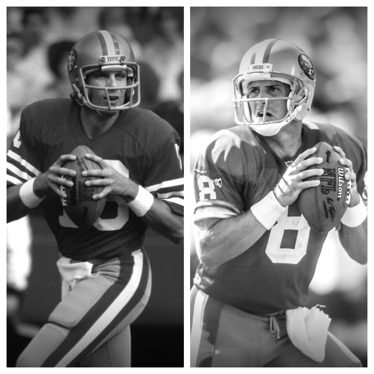 Joe Montana vs Steve Young