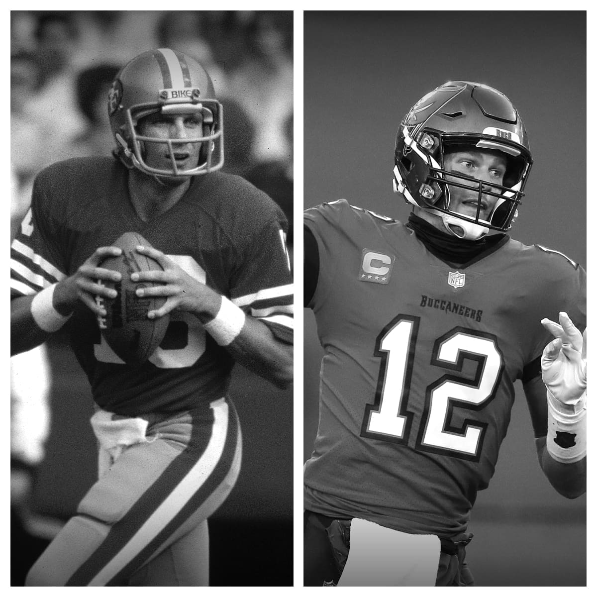 Joe Montana vs Tom Brady