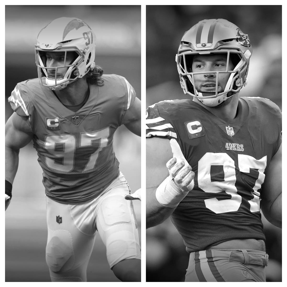 Joey Bosa vs Nick Bosa