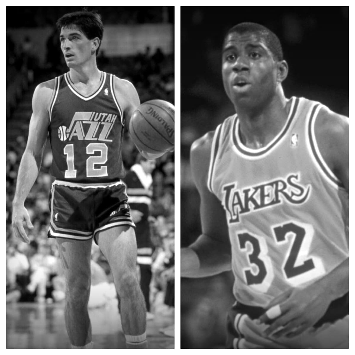 John Stockton vs Magic Johnson