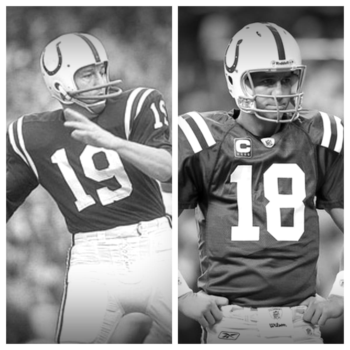 Johnny Unitas vs Peyton Manning