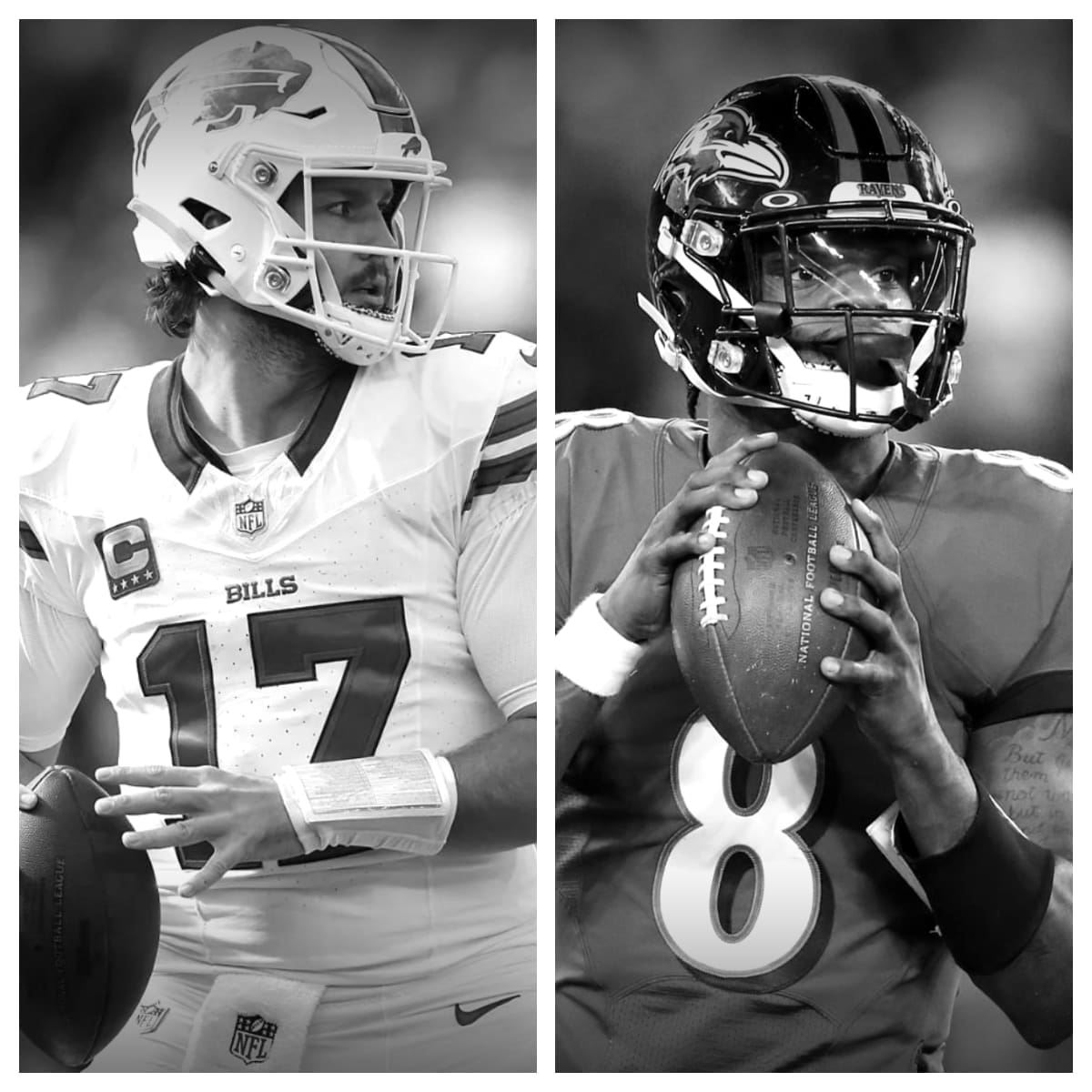 Josh Allen vs Lamar Jackson