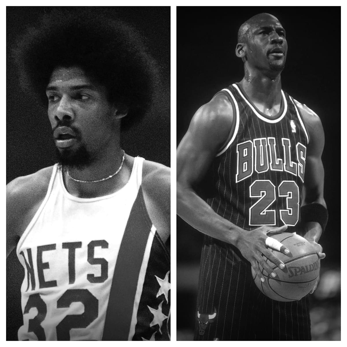 Julius Erving vs Michael Jordan