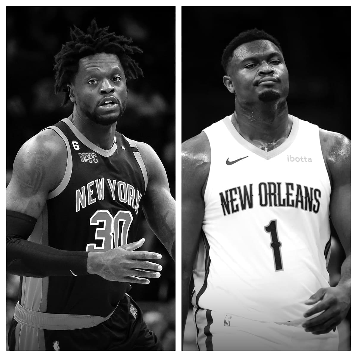 Julius Randle vs Zion Williamson