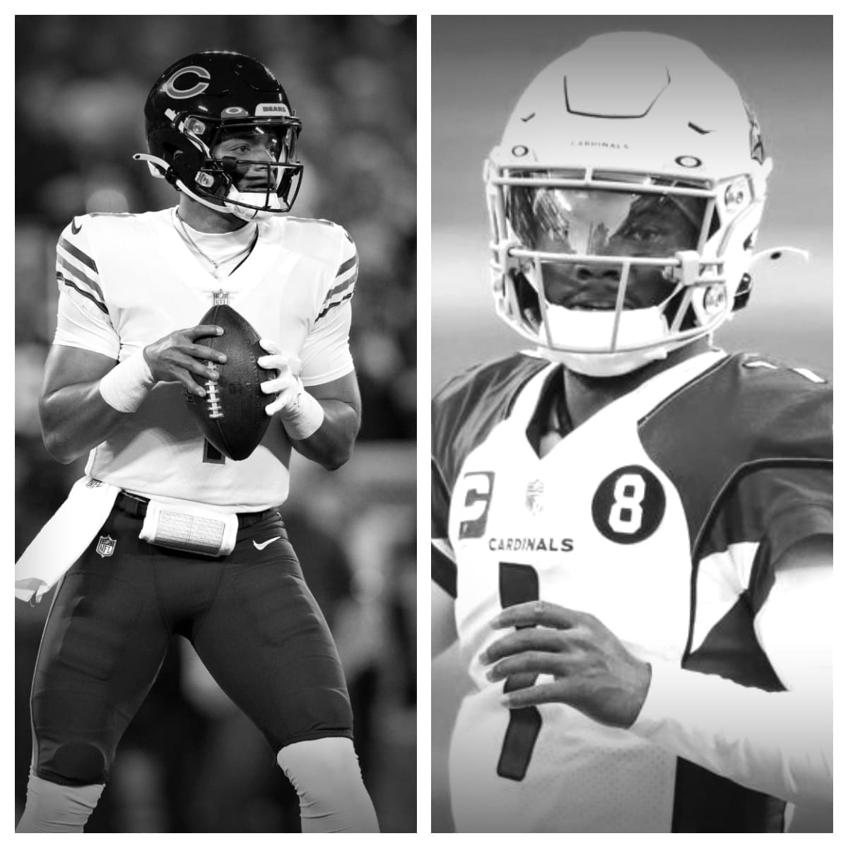 Justin Fields vs Kyler Murray