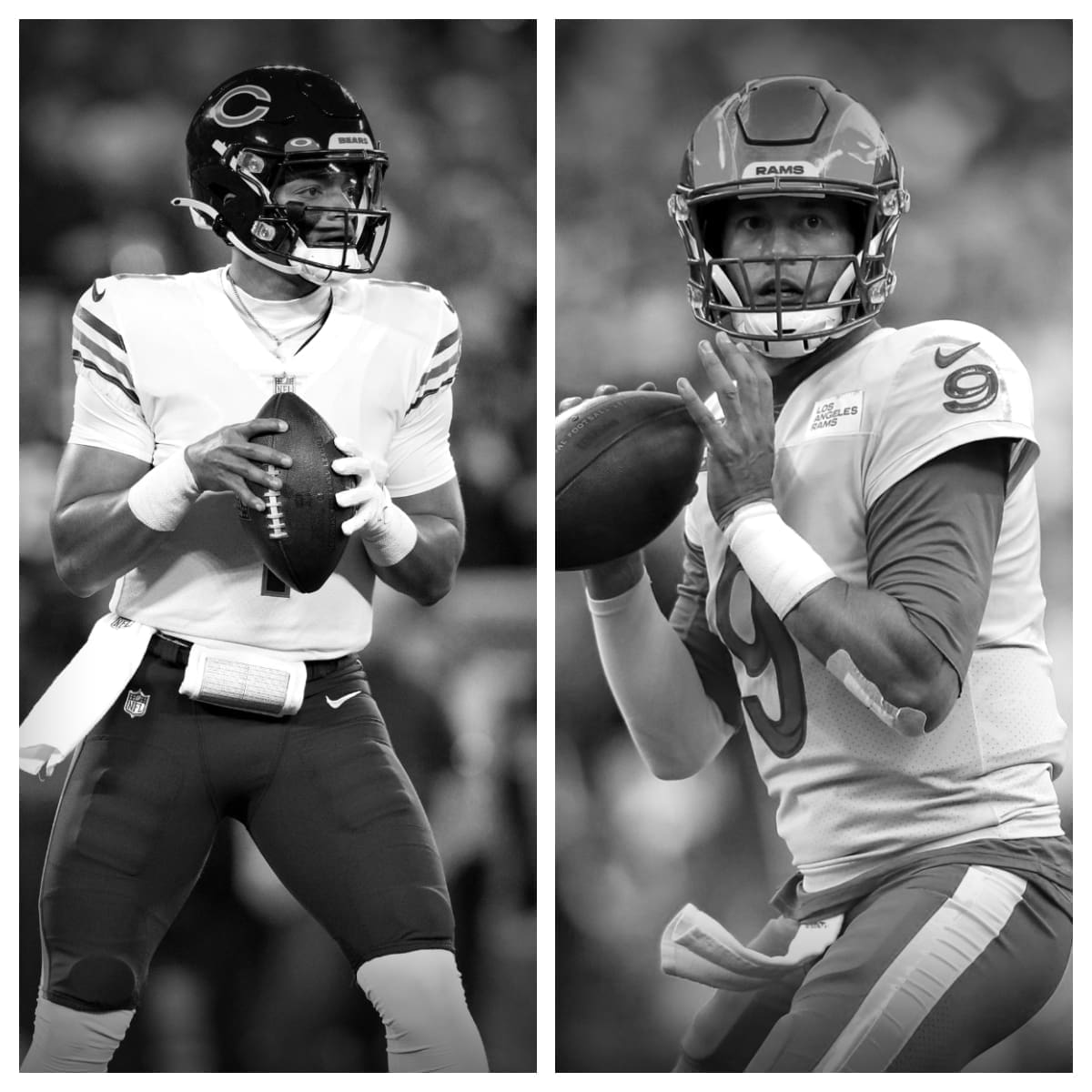 Justin Fields vs Matthew Stafford