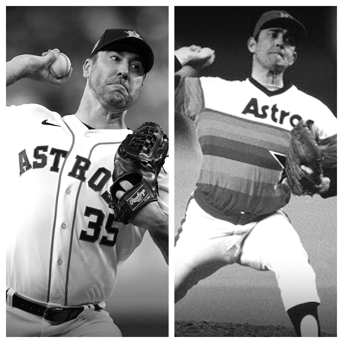 Justin Verlander vs Nolan Ryan