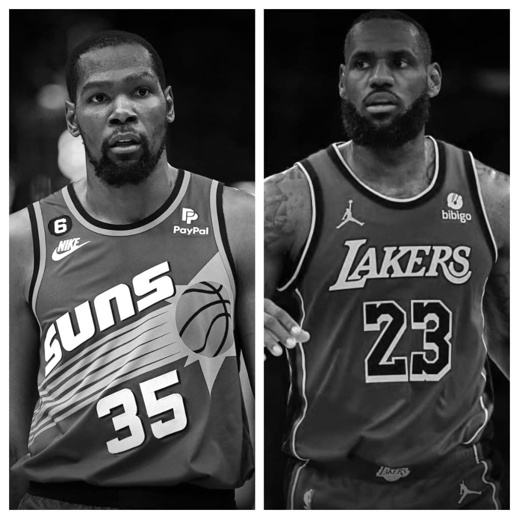 Kevin Durant vs LeBron James Stats Comparison Career All Time Stats