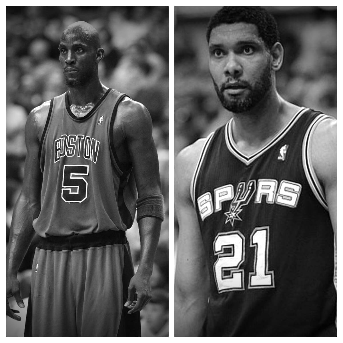 Kevin Garnett vs Tim Duncan