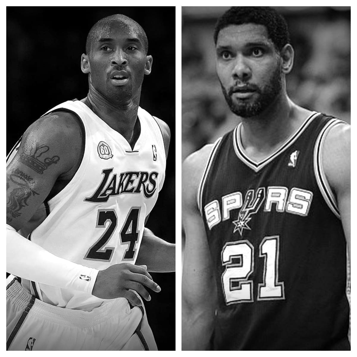 Kobe Bryant vs Tim Duncan