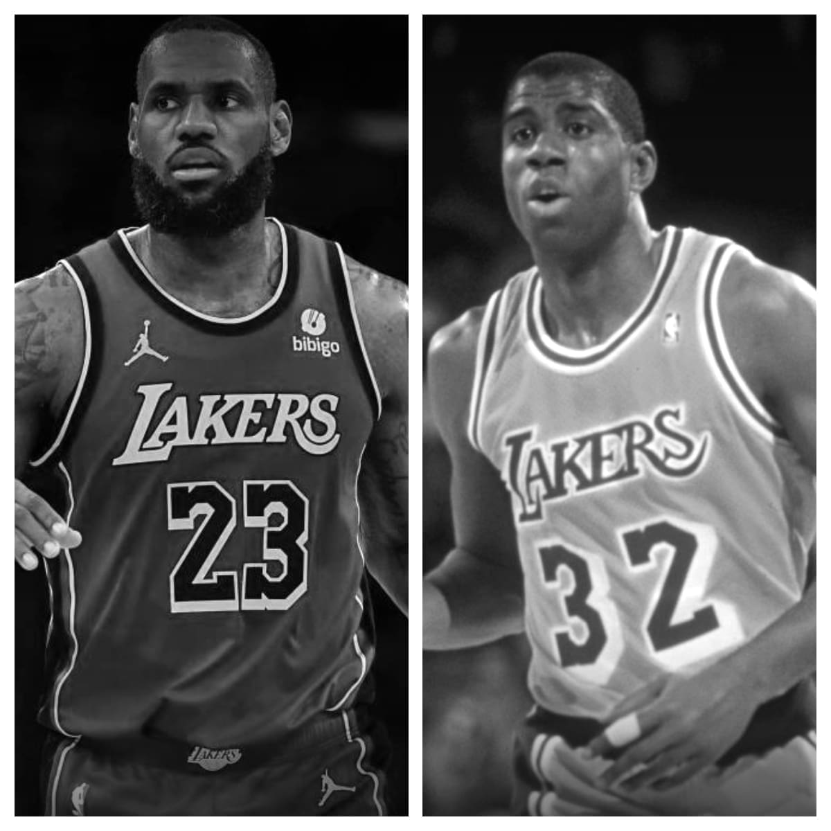 LeBron James vs Magic Johnson