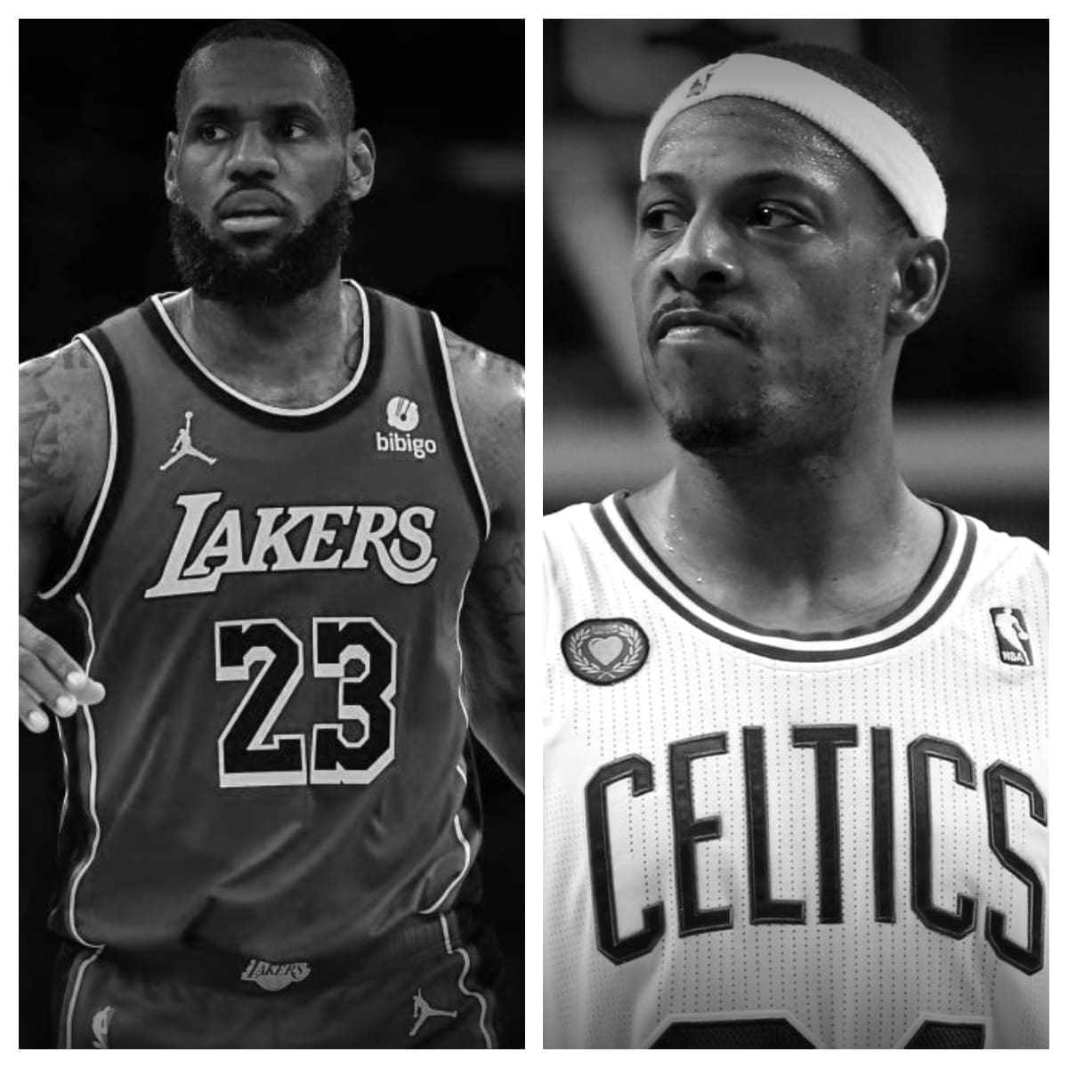 LeBron James Vs Paul Pierce Stats Comparison | Career All Time Stats