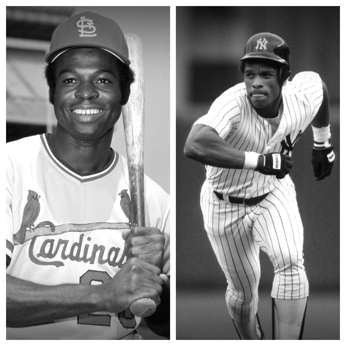 Lou Brock vs Rickey Henderson