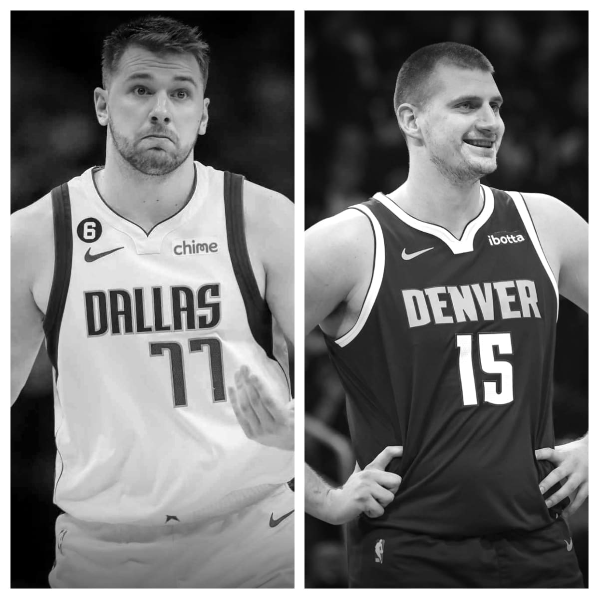 Luka Doncic vs Nikola Jokic Stats Comparison Career All Time Stats