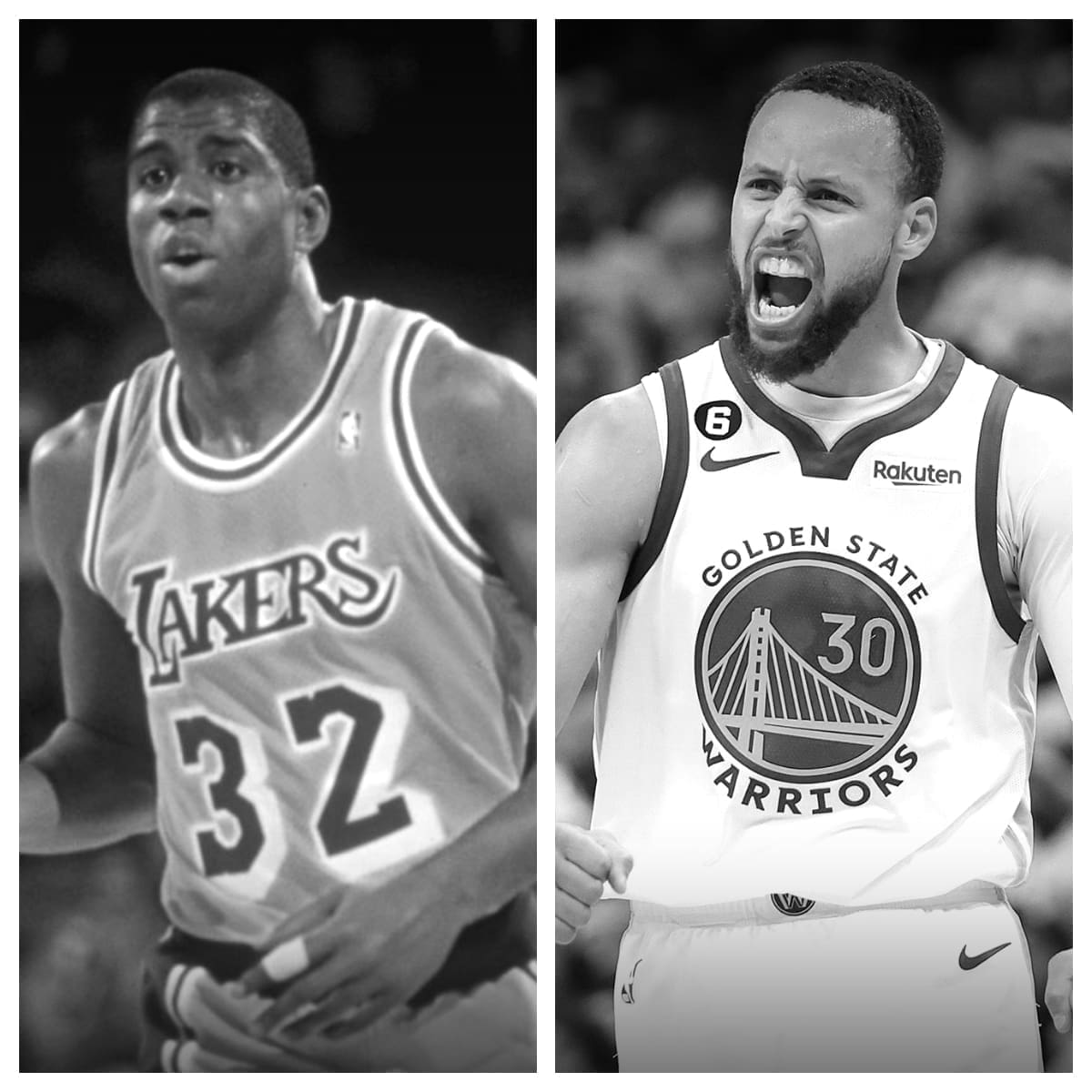 Magic Johnson vs Stephen Curry