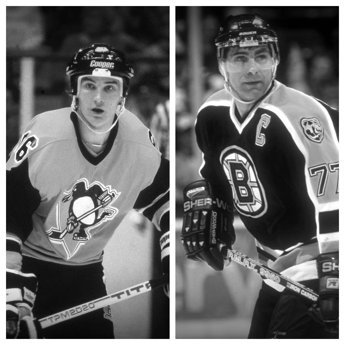 Mario Lemieux vs Ray Bourque