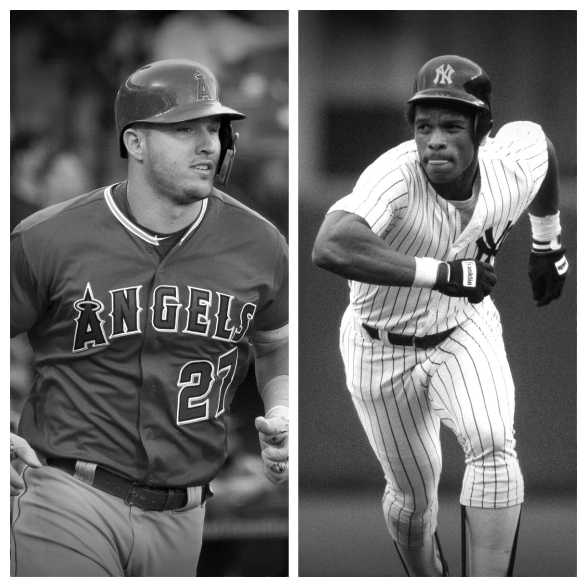 Mike Trout vs Rickey Henderson