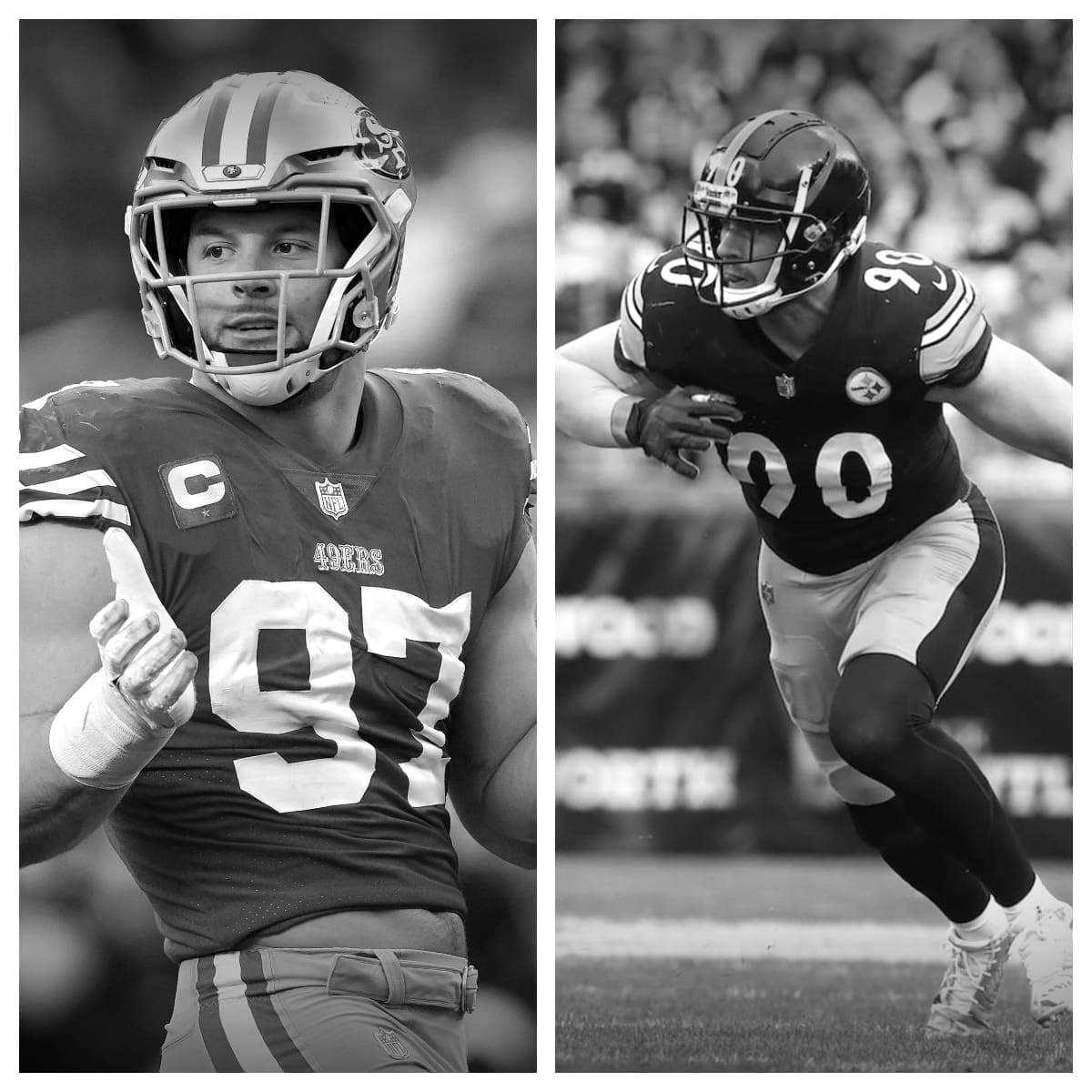 Nick Bosa vs T.J. Watt