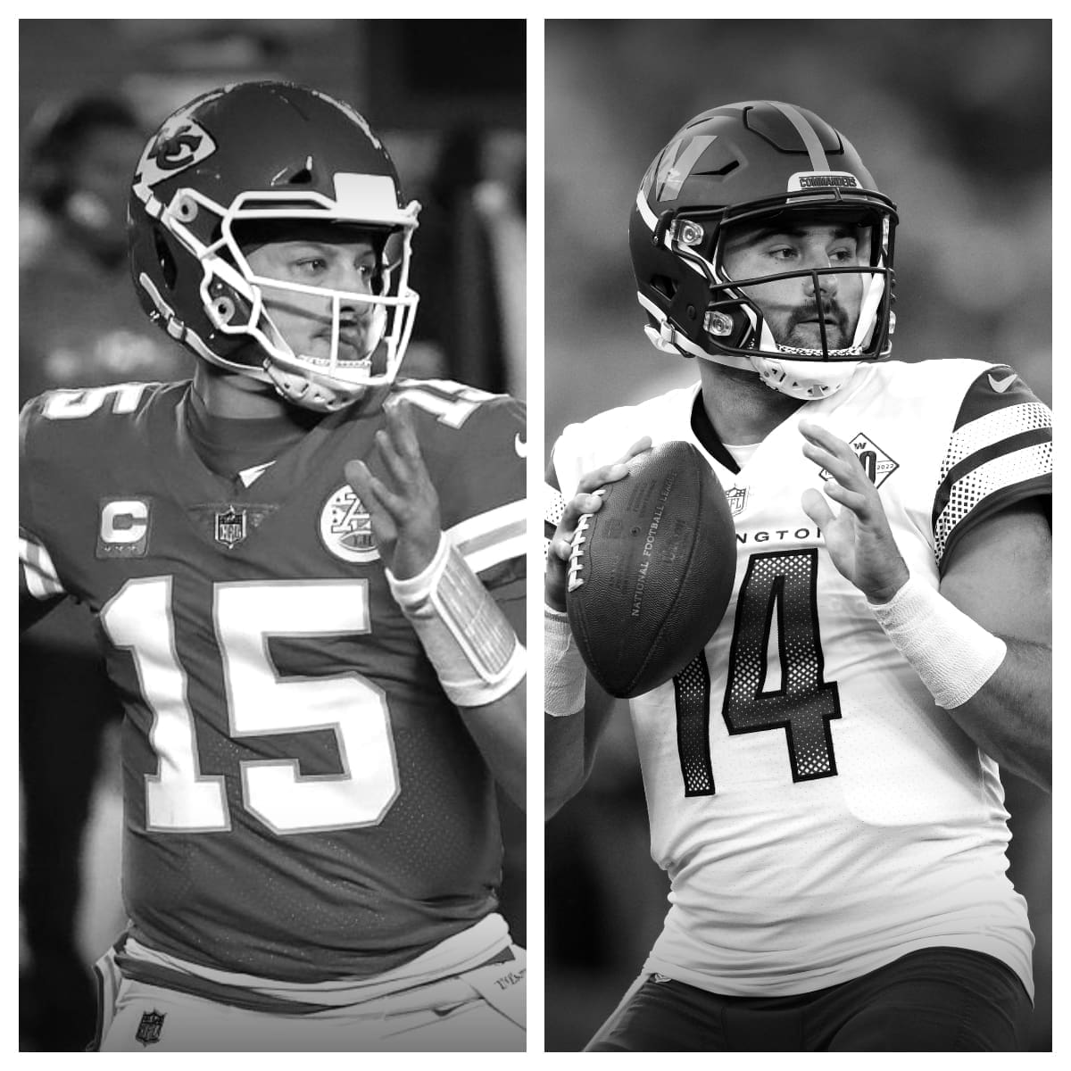 Patrick Mahomes vs Sam Howell