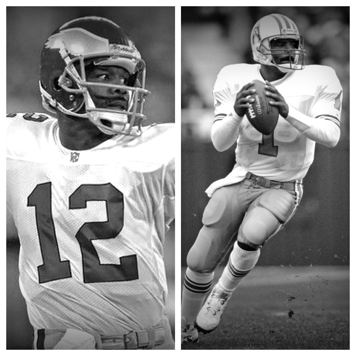 Randall Cunningham vs Warren Moon