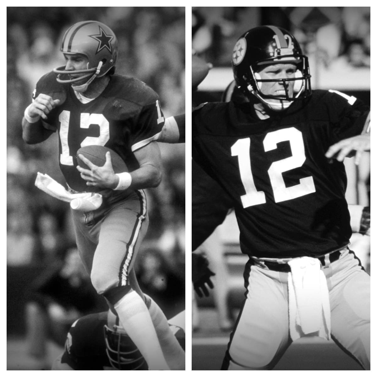 Roger Staubach vs Terry Bradshaw