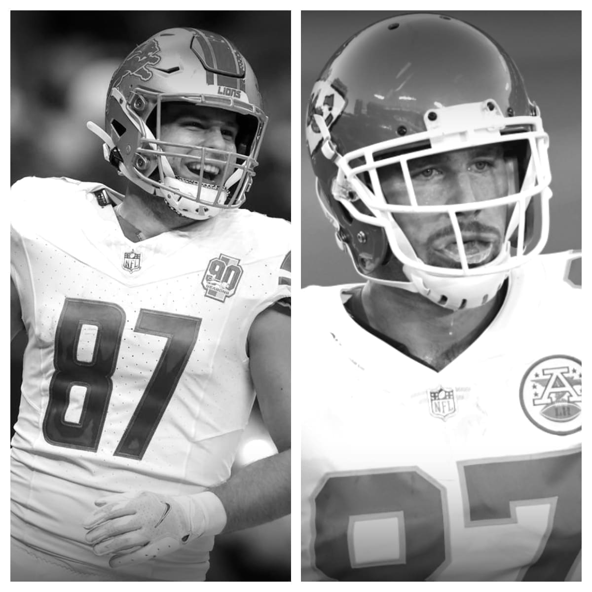 Sam Laporta vs Travis Kelce