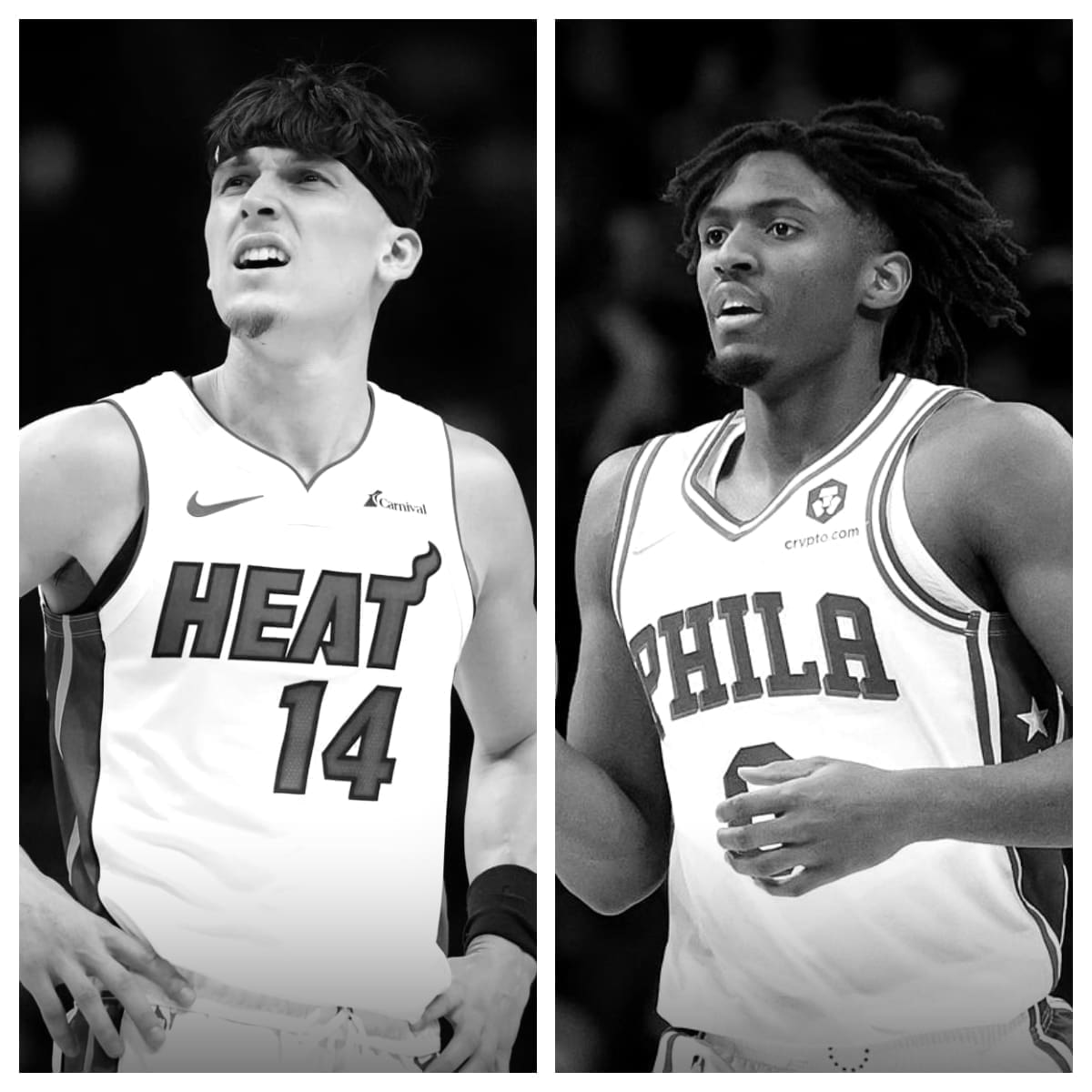 Tyler Herro vs Tyrese Maxey