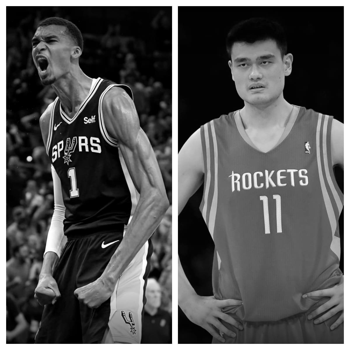 Victor Wembanyama vs Yao Ming