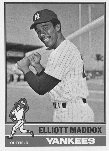 Elliott Maddox MLB