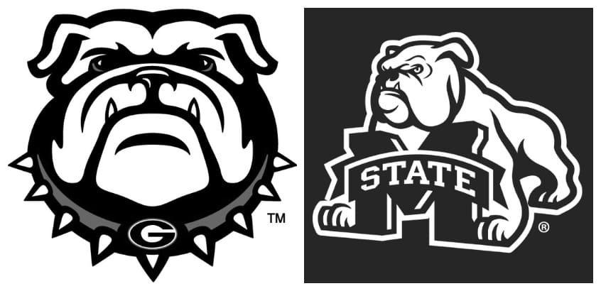 Georgia Bulldogs vs Mississippi State Bulldogs Stats